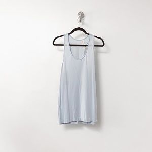 Tangerine‎ Fall Pastel Casual Athletic Racerback Running Tank Top Blue